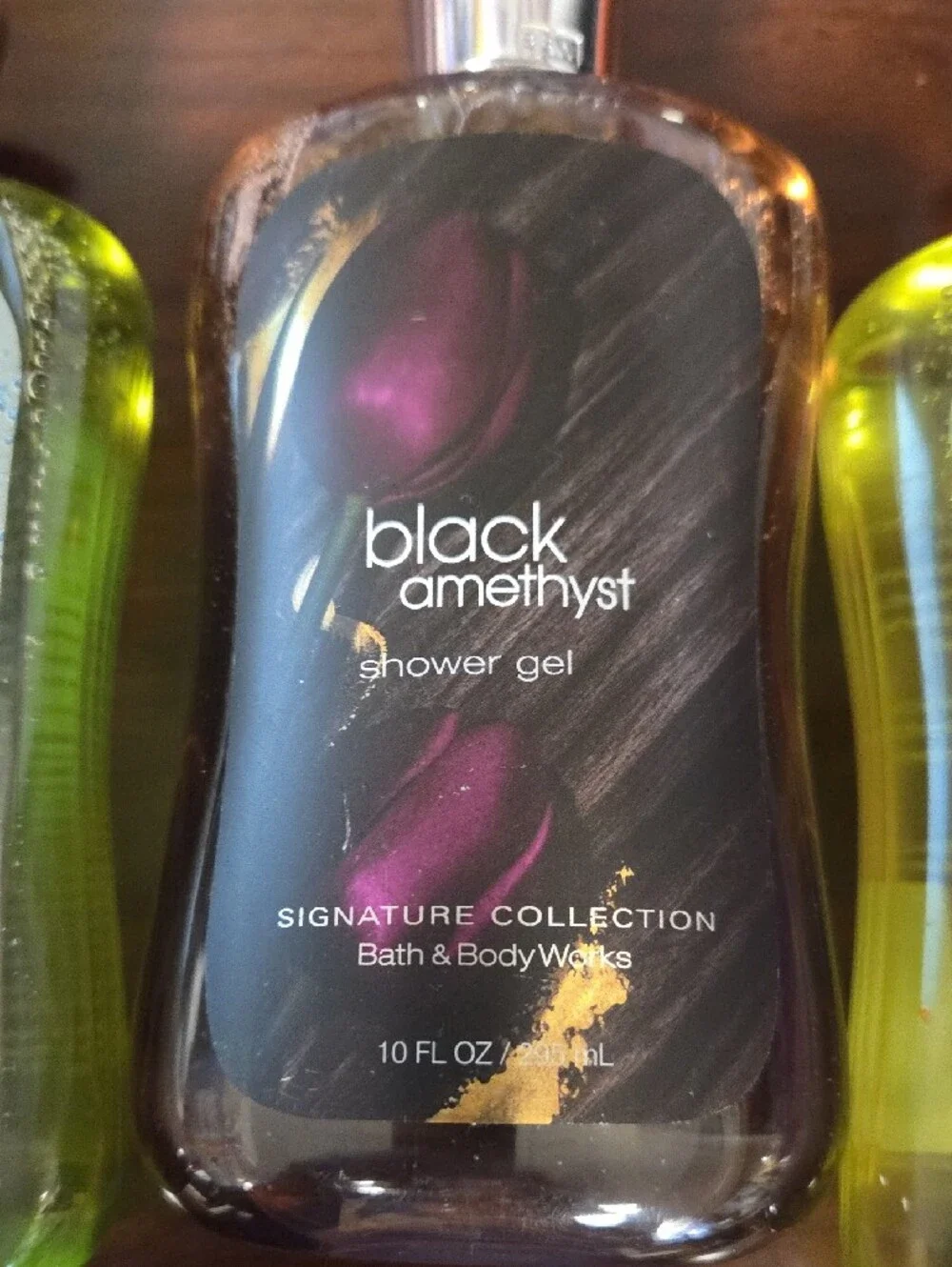 3 Bath & Body Works Black Amethyst Shower Gel Dancing Water, Coconut Lime
